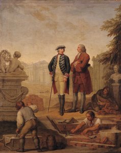 Re Federico II di Prussia e il Marchese d